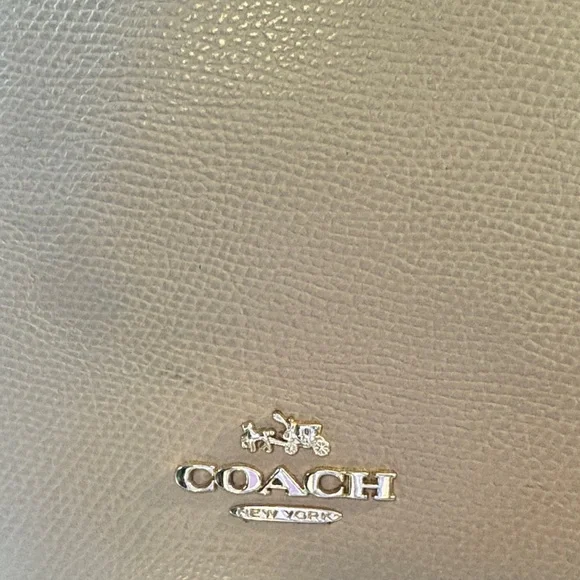 Coach Nude/Beige Leather Satchel Bag - Picture 2 of 16